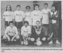 1991-1992 ZVC Five Stars (Krant)